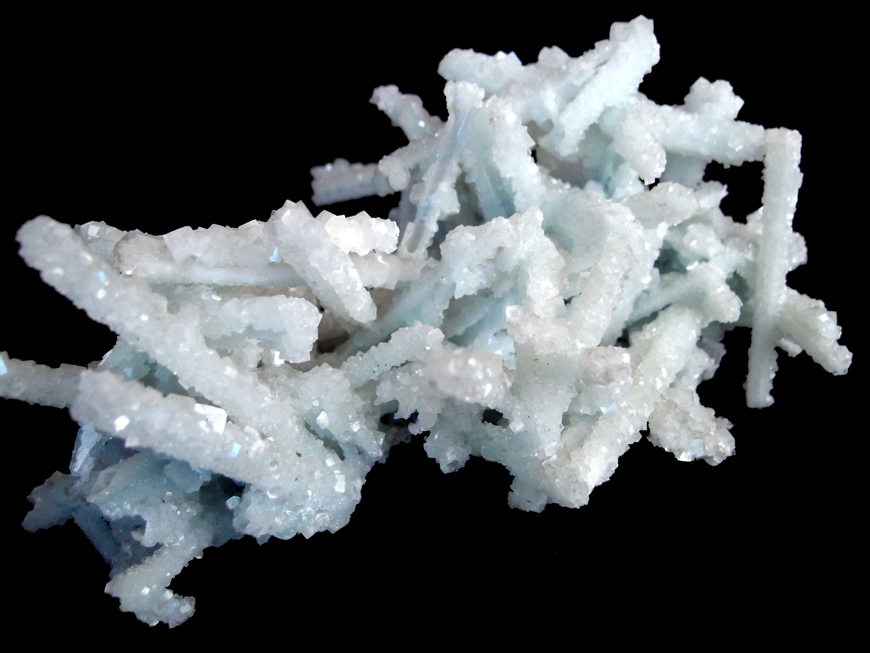 Prehnite after Laumontite